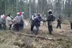 "Niepokojące" nagranie z granicy. Dziennikarz o "bandytach Łukaszenki"
