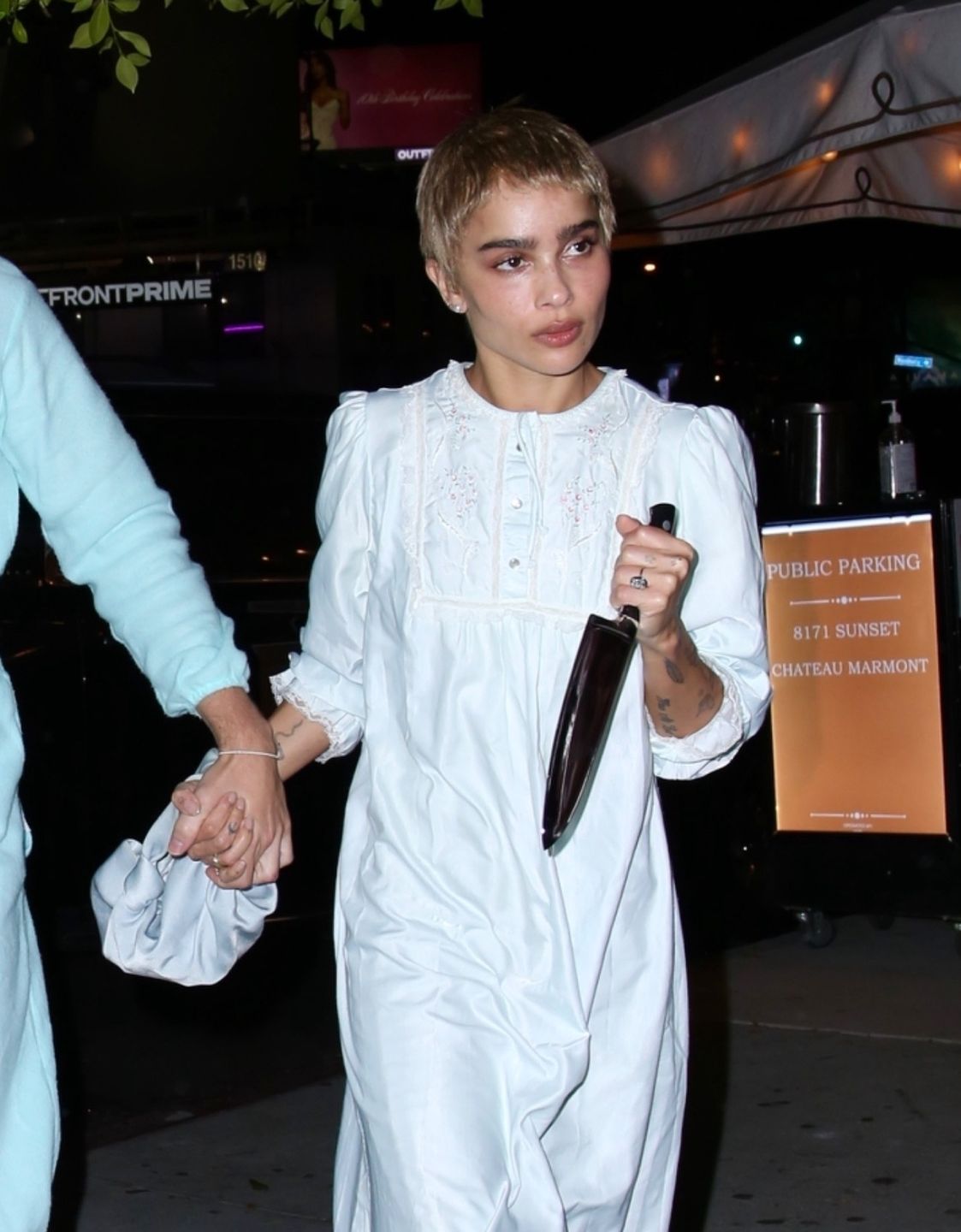 Channing Tatum i Zoe Kravitz na imprezie halloweenowej Kendall Jenner