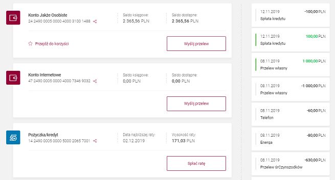 Alior Bank zmienia serwis transakcyjny: nowe nazwy, ekran startowy i szablony płatności