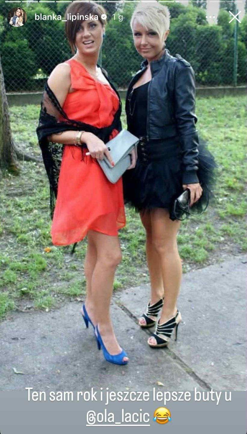 Stare zdjęcia Blanki Lipińskiej