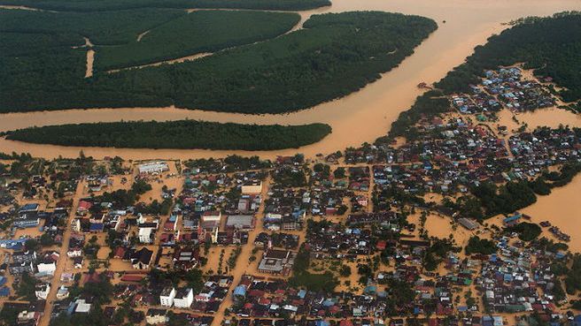 Powódź w Malezji