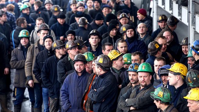 Strajk w kopalni Budryk