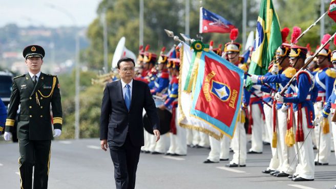 Premier Chin Li Keqiang z oficjalną wizytą w Brazylii