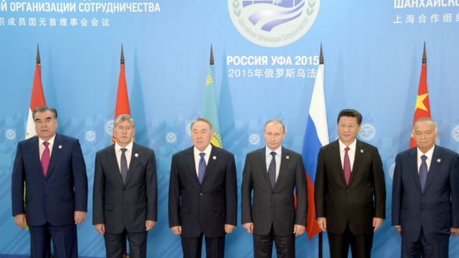 Liderzy państw zrzeszonych w Szanghajskiej Organizacji Współpracy