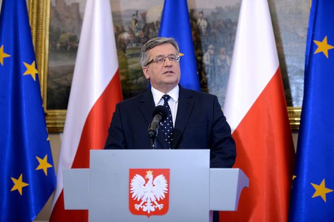 Bronisław Komorowski i Donald Tusk o rozmowach w Mińsku