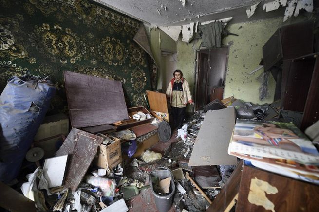 Koszmary wojny domowej na Ukrainie. 3,5 miliona Ukraińców w potrzasku