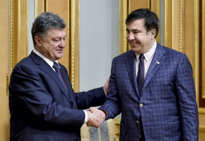 Micheil Saakaszwili w Odessie i reszta zagranicznego "zaciągu" na Ukrainie
