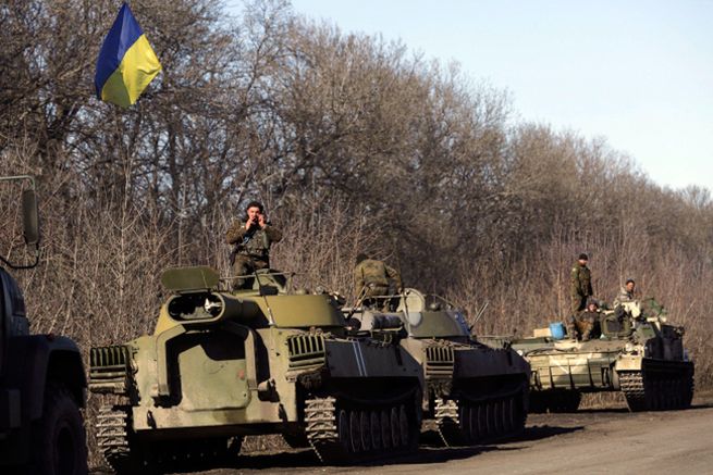 Kijów: w walkach o Debalcewe 90 żołnierzy dostało się do niewoli