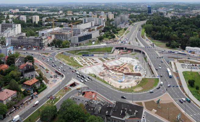 Inwestycje przy rondzie Mogilskim budzą sprzeciw okolicznych mieszkańców