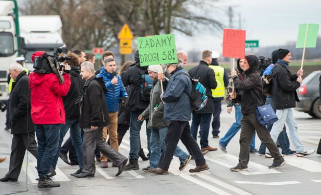 Będą kolejne blokady na "ósemce". Utrudnienia potrwają nawet tydzień