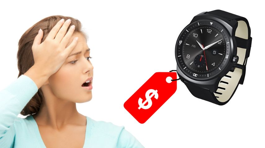 Cena zegarka LG G Watch R ujawniona. A miało być tak pięknie...
