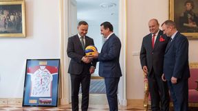 Pierwsze takie spotkanie. Ferdinando De Giorgi u prezydenta Andrzeja Dudy
