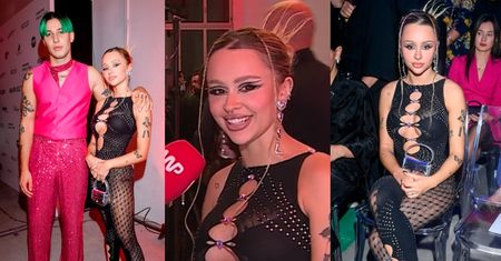 Lila Janowska w prześwitującej rajstopie opowiada, jak sobie radzi z zazdrością o Żabsona: "U mnie w DM-ach też się RÓŻNE RZECZY dzieją"