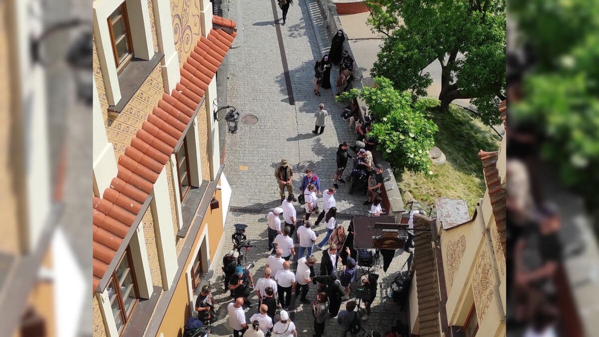 W Lublinie kręcono film z gwiazdami Hollywood