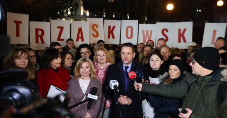 Ostry początek kampanii. Cios Trzaskowskiego w Nawrockiego