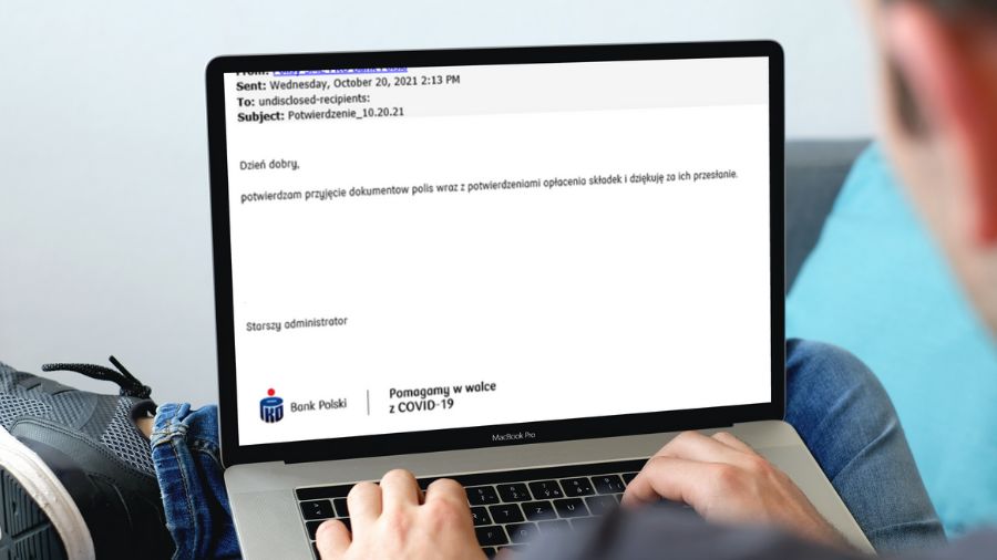 fałszywy e-mail