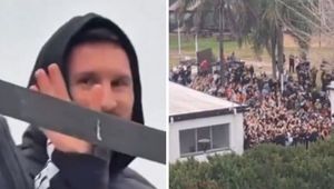 Messi pokazał się publicznie po finale MŚ. I się zaczęło