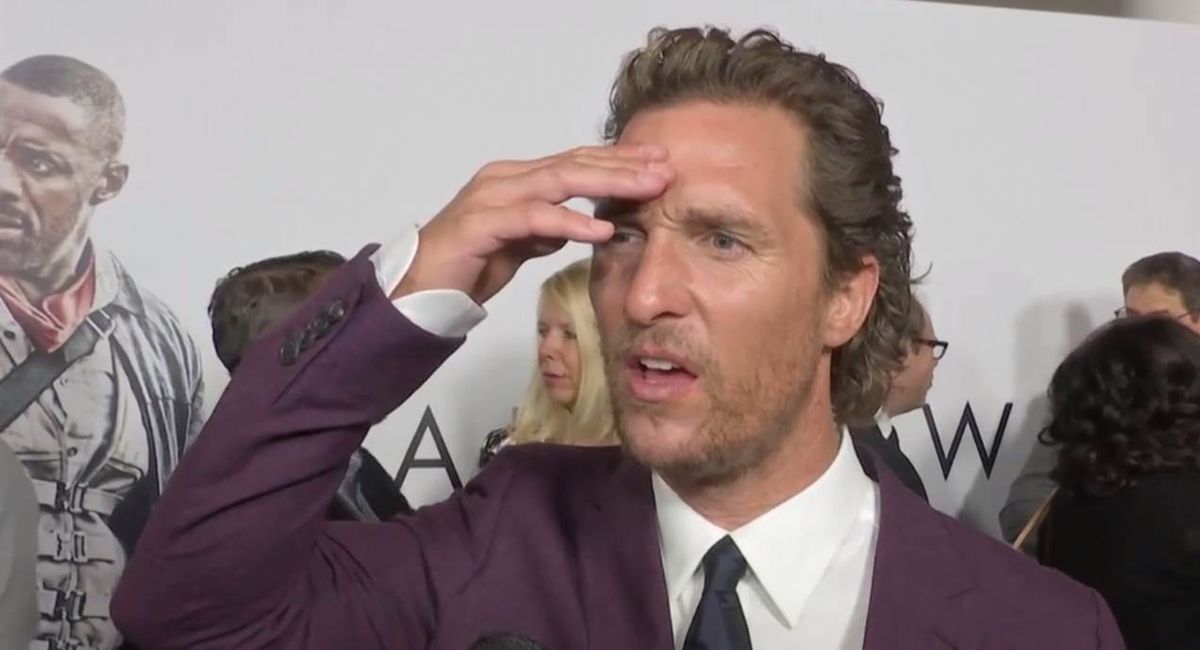 Matthew McConaughey przypadkowo dowiedział się o śmierci kolegi. Aktor nie krył emocji. "O cholera. Na co?"