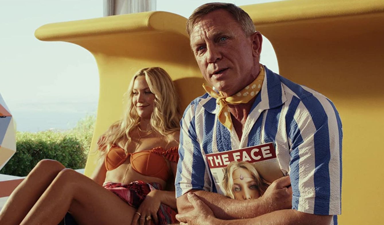 Daniel Craig i Kate Hudson w "Glass Onion"