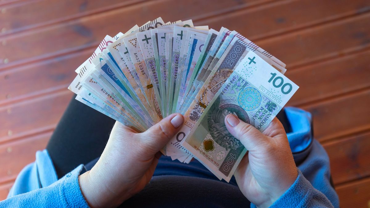 Stock ArZi
Fot. Arkadiusz Ziolek/East News. 
n/z Polskie banknoty w reku kobiety.
ARKADIUSZ ZIOLEK