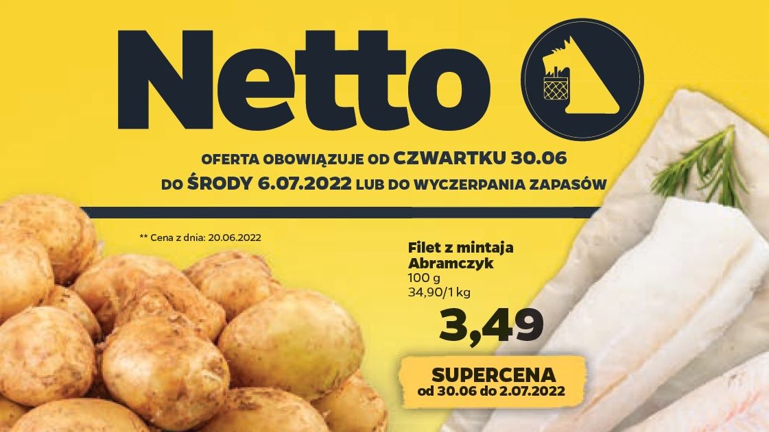 Netto gazetka od czwartku 30 czerwca [30.06 22]