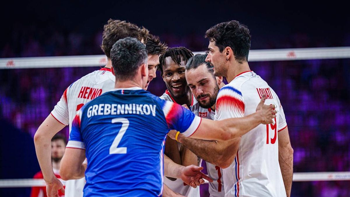 Materiały prasowe / VolleyballWorld / Na zdjęciu: reprezentacja Francji