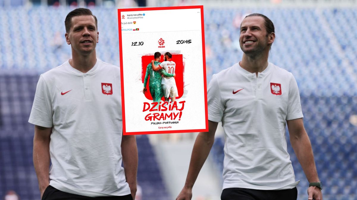 Getty Images / Krychowiak i Szczęsny na grafice PZPN