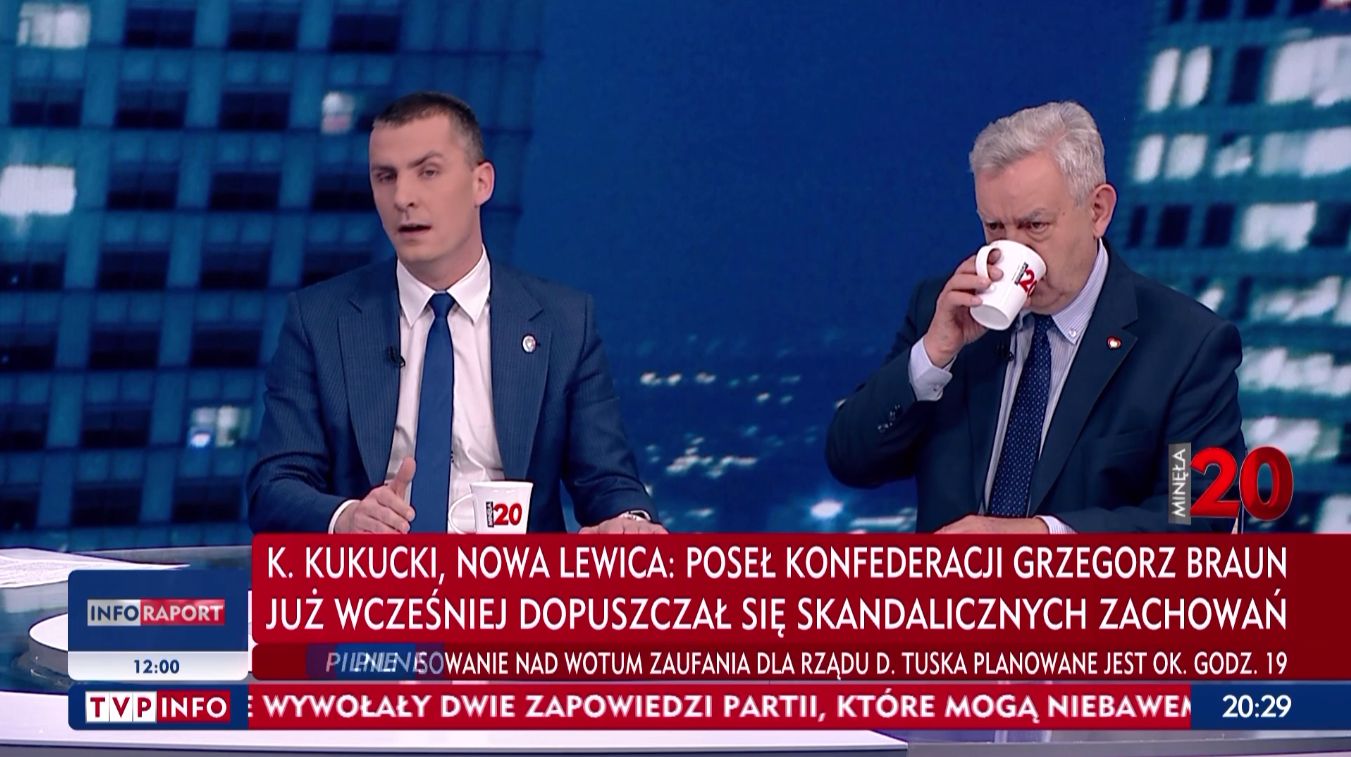 Zażarta dyskusja Danuty Holeckiej z gośćmi w "Minęła 20"