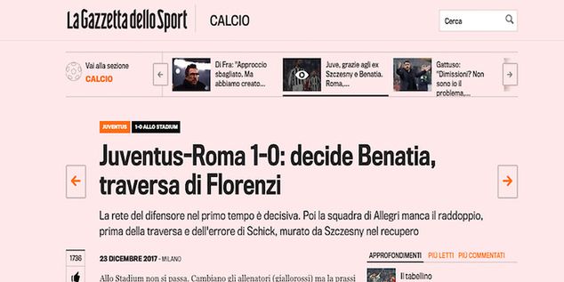 "La Gazzetta dello Sport"