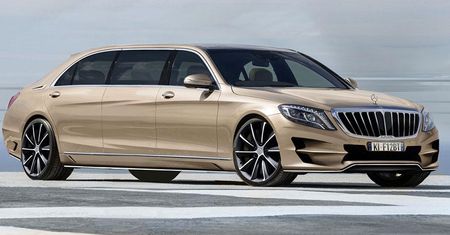 Mercedes-Benz Klasy S ARES Atelier XXL - Pullman od tunera