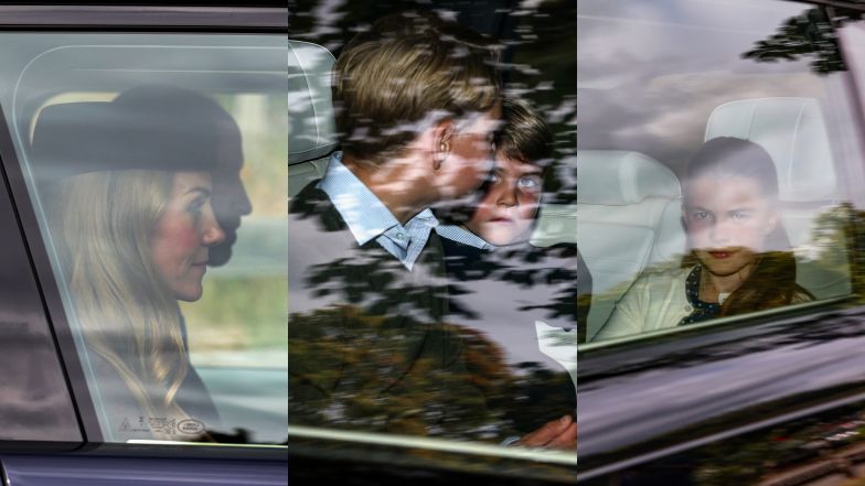 Royalsi "przyłapani" w drodze na mszę