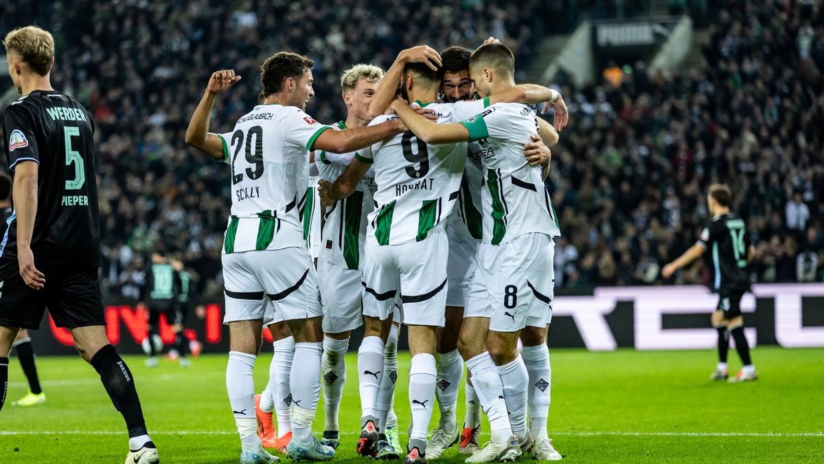 Getty Images / Christian Verheyen/Borussia Moenchengladbach / Na zdjęciu: Borussia Moenchengladbach zdemolowała Werder Brema