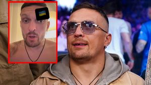 "Bardzo się martwił". Usyk nagrał wiadomość wideo po wyjściu na wolność