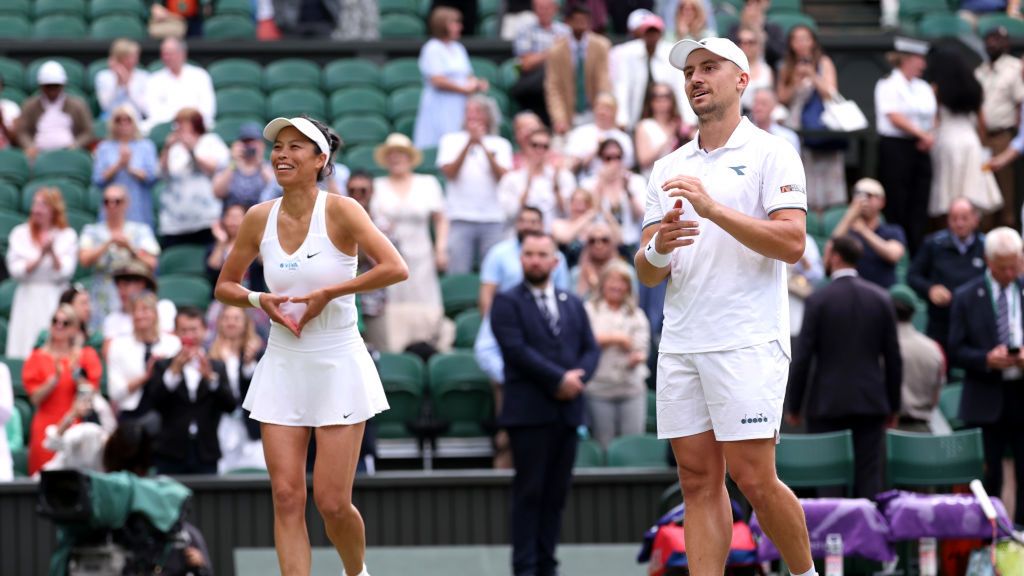 Getty Images / Sean M. Haffey / Na zdjęciu: Su-Wei Hsieh i Jan Zieliński
