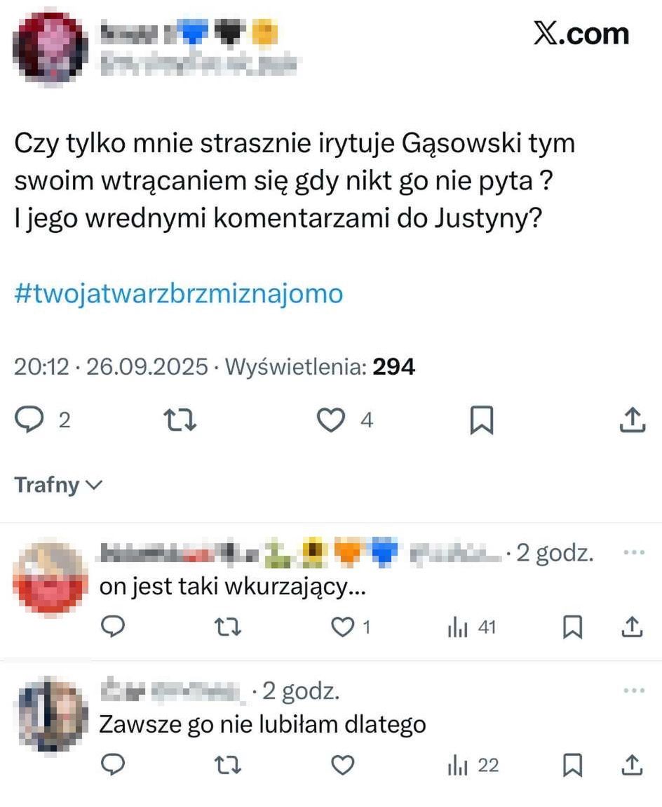 Internauci psioczą na Piotra Gąsowskiego