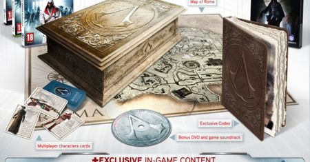 Assassin`s Creed: Brotherhood - zawartość edycji kolekcjonerskiej
