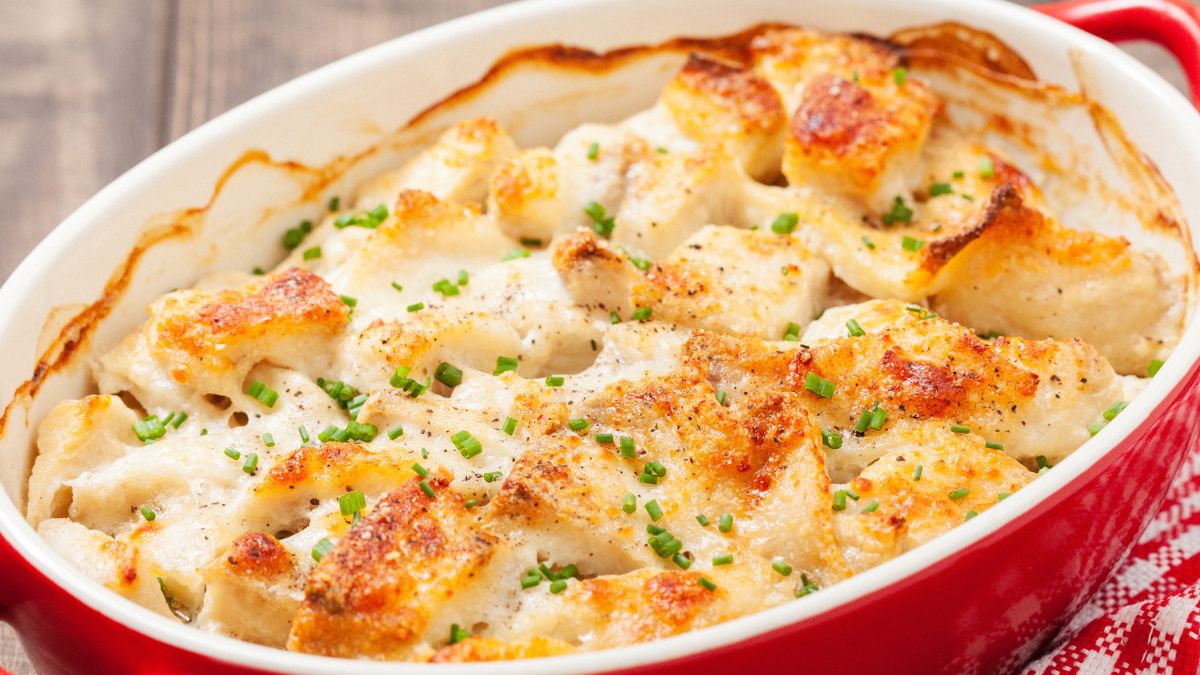 Rybna zapiekanka z ziemniakami