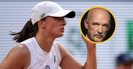 Podzielił kibiców. Korwin-Mikke skomentował mecz Świątek