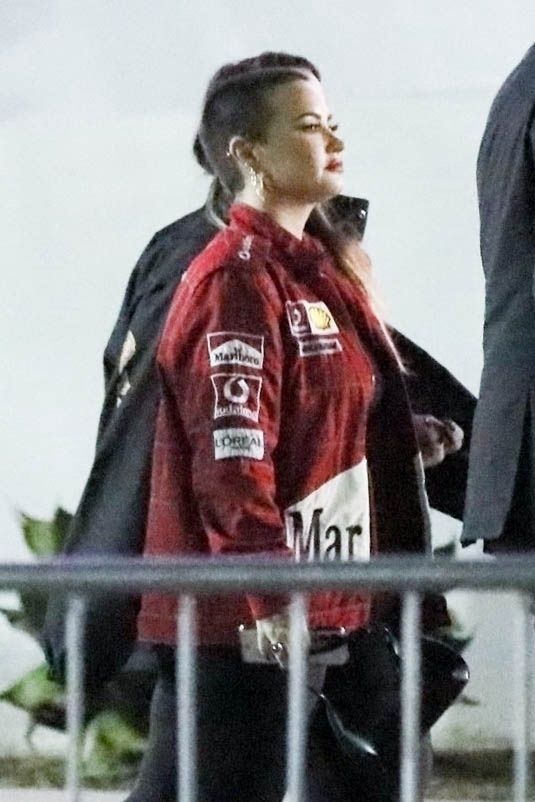 Demi Lovato zmierza  na koncert Johna Meyera