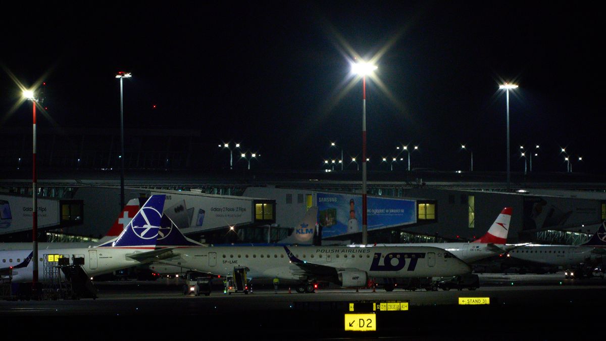 LOT Polish Airlines passenger jets are seen on the tarmac at Chopin Airport from the Warsaw Institute of Aviation in Warsaw, Poland on 04 October, 2024. The annual Aviation Night is an event to help promote engineering and showcase the world of aviation. (Photo by Jaap Arriens/NurPhoto via Getty Images)