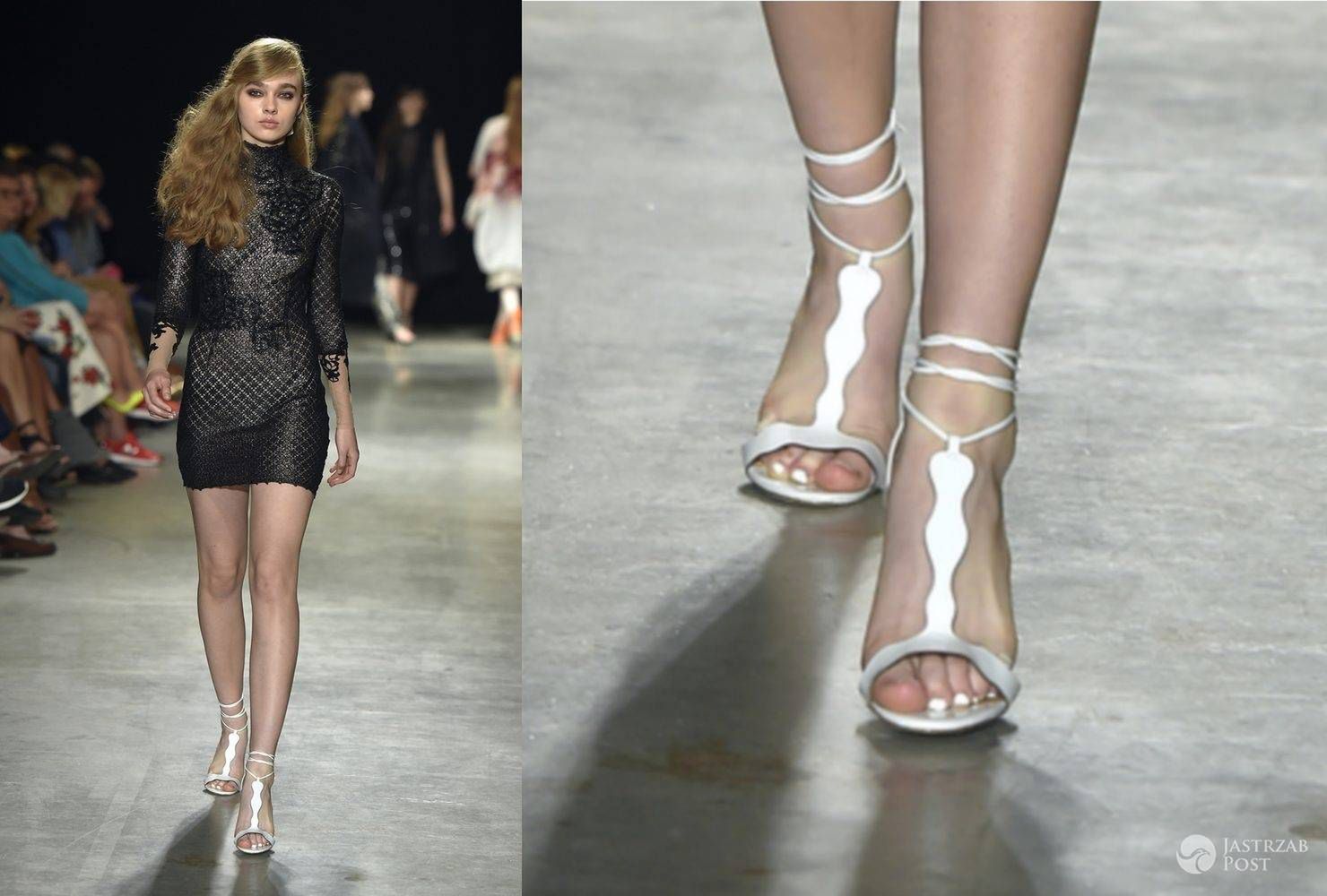 Buty Kazar w pokazie kolekcji Paprocki & Brzozowski jesień-zima 2016/2017 (fot. AKPA)