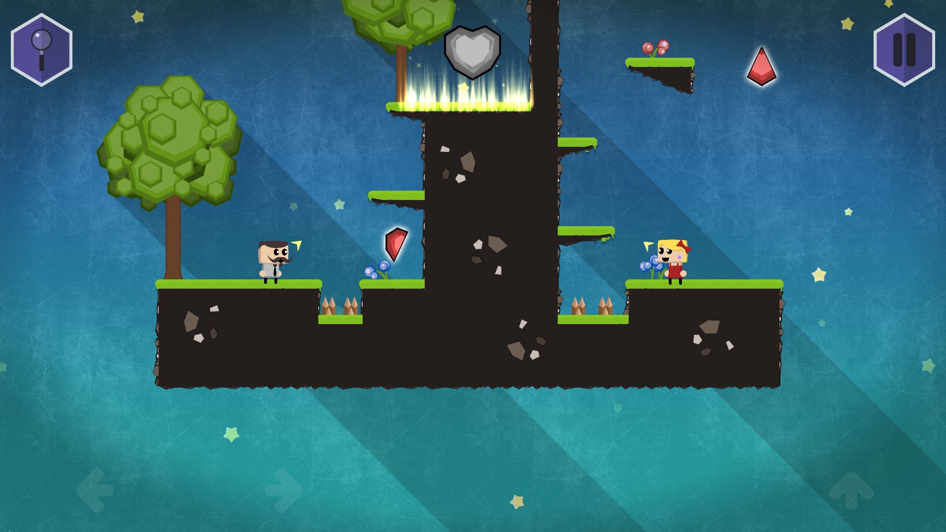 2 postacie jednocześnie i platformówka nabiera kolorów. Recenzja Staying Together 6