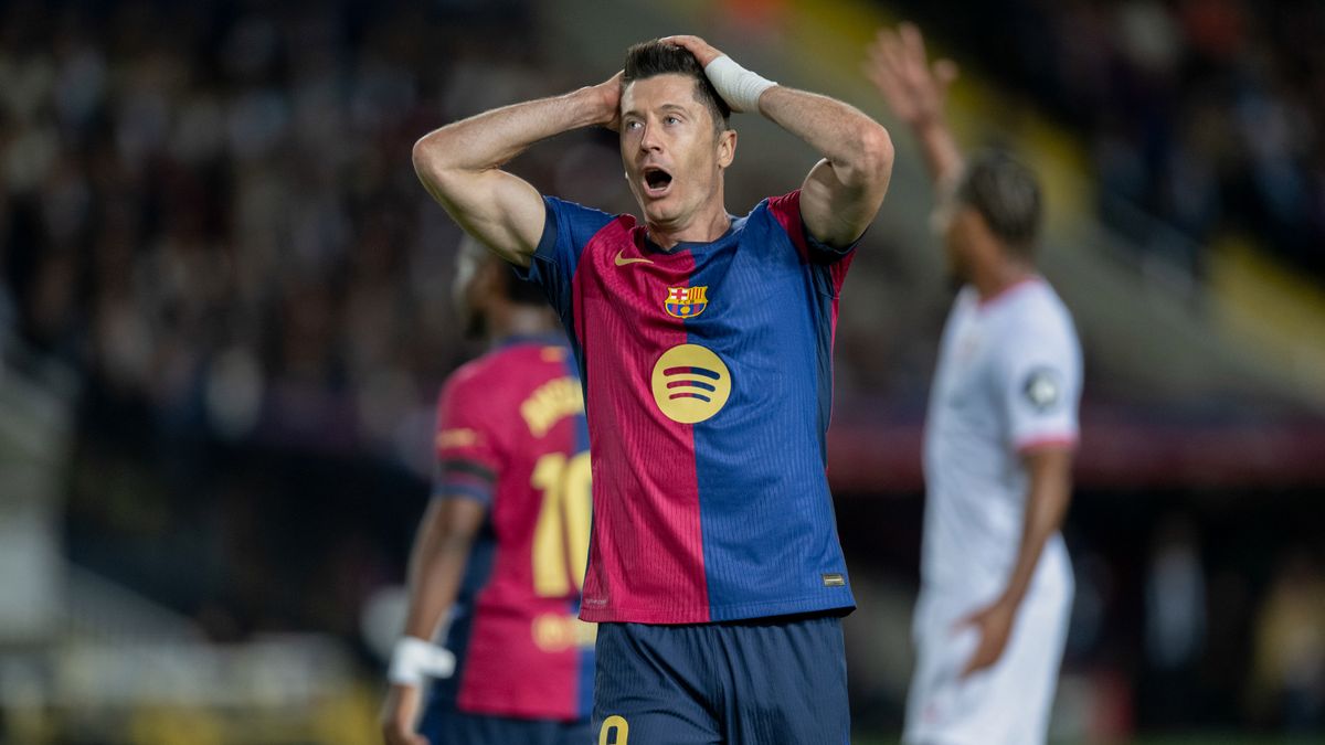 Getty Images / Felipe Mondino/SOPA Images/LightRocket / Robert Lewandowski w FC Barcelona