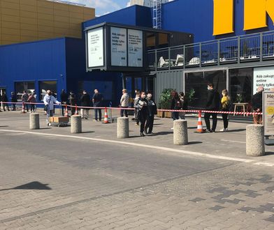 Odmrażanie gospodarki. Klienci masowo ruszyli do sklepów meblowych, tłumy przed Ikeą w Jankach