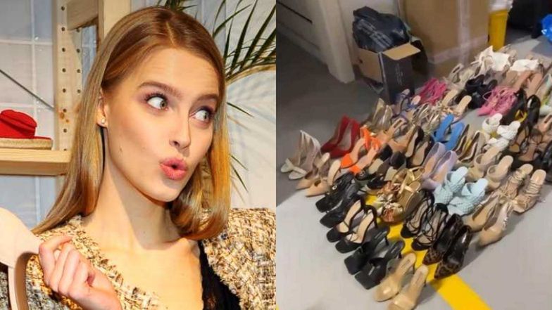 Karolina Pisarek chwali się garderobą, relacjonując przeprowadzkę