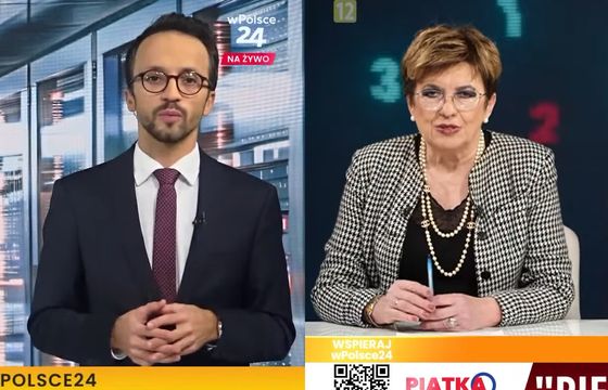 Zmiana w "Piątce" telewizji wPolsce24. Zniknęli Pereira i Pochwat