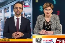 Samuel Pereira i Aleksandra Jakubowska w telewizji wPolsce24