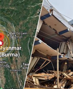 Tragiczny bilans trzęsienia ziemi w Mjanmie. Są informacje o ofiarach