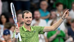 Pokonał Kamila Majchrzaka i poszedł za ciosem. 41. finał Daniła Miedwiediewa