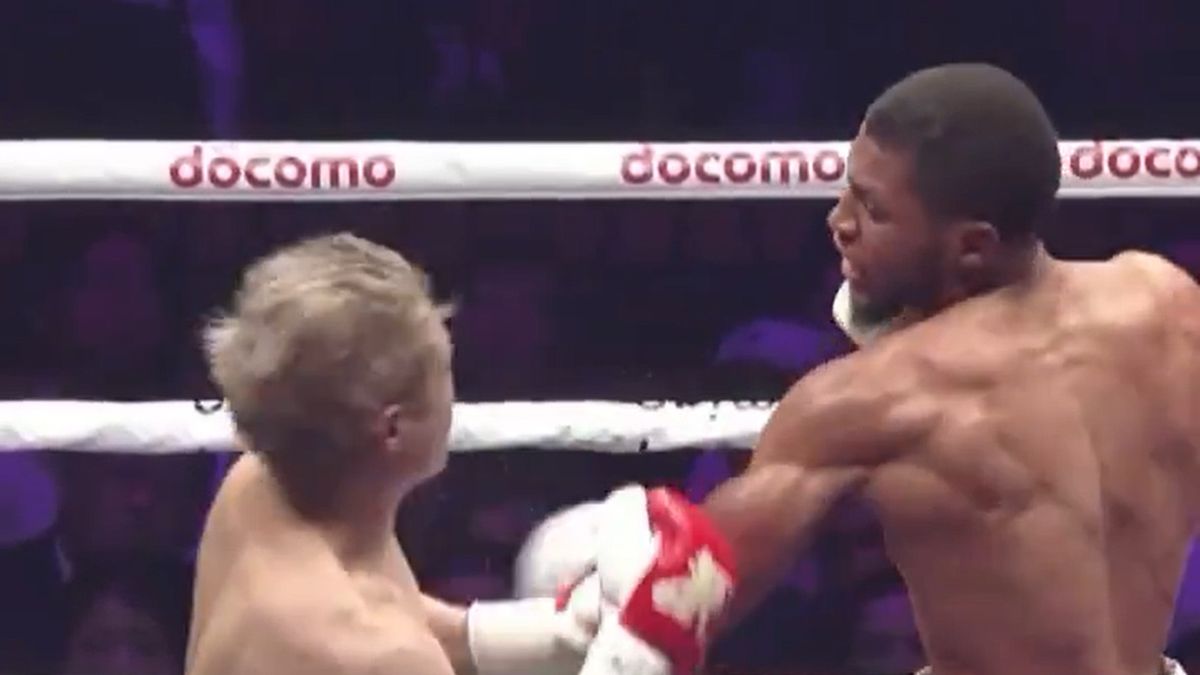 Twitter / sport_tvppl / Na zdjęciu: Brian Norman Jr brutalnie znokautował Jina Sasakiego
